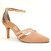 Scarpin Aberto 24630 Nude