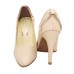 Scarpin 24608 em couro Nude