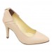 Scarpin 24608 em couro Nude