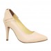 Scarpin 24608 em couro Nude