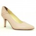 Scarpin 24608 em couro Bege