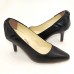 Scarpin 24608 em couro Preto 