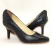 Scarpin 24608 em couro Preto 